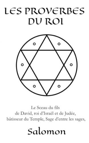 Les Proverbes de Salomon, fils de David